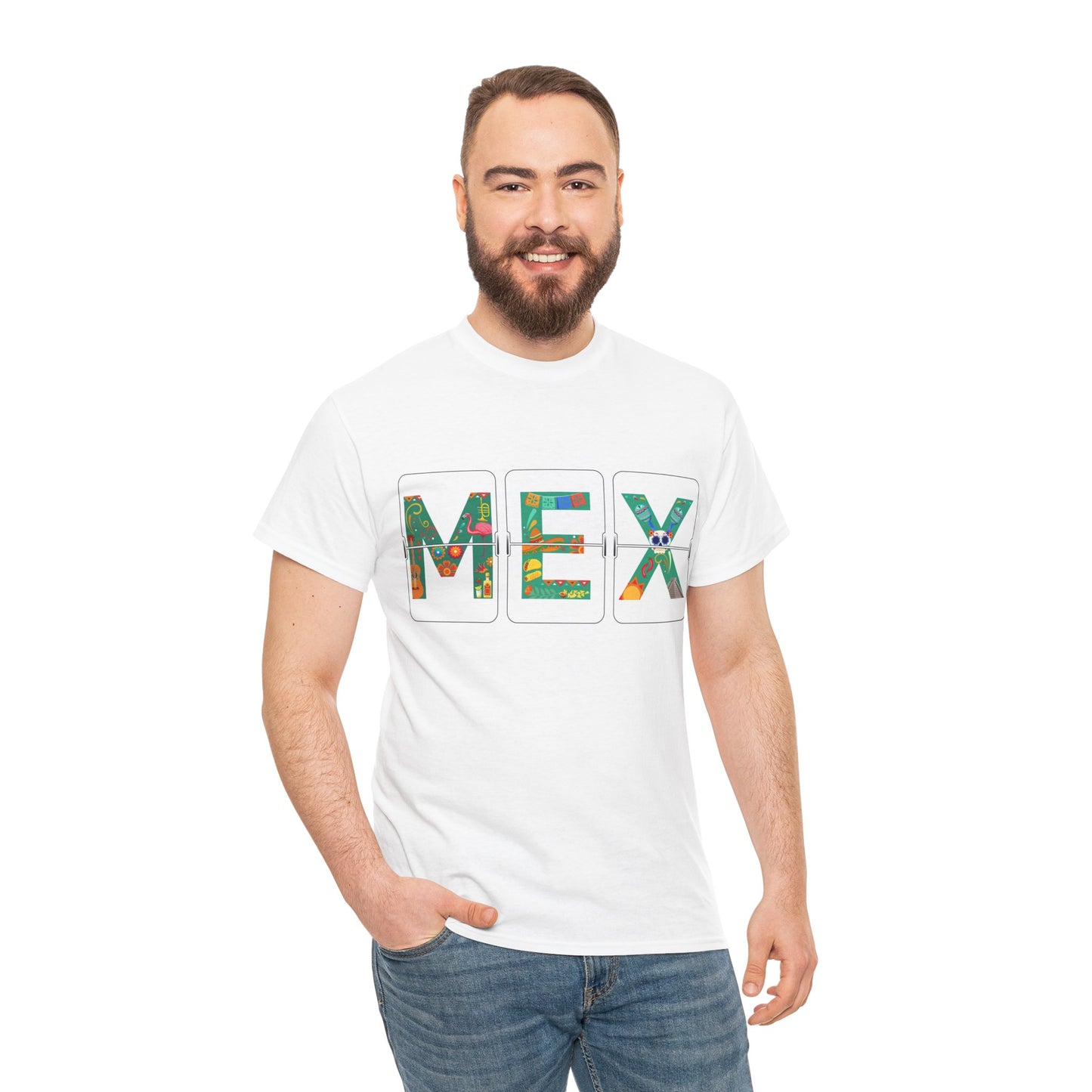 Country Letters Codes Travel - MEX Mexico T-Shirt