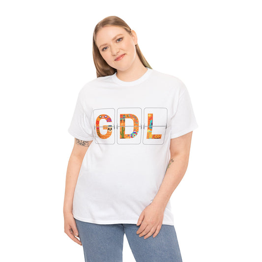 Airport Letters Codes Travel - GDL - Guadalajara Mexico T-Shirt