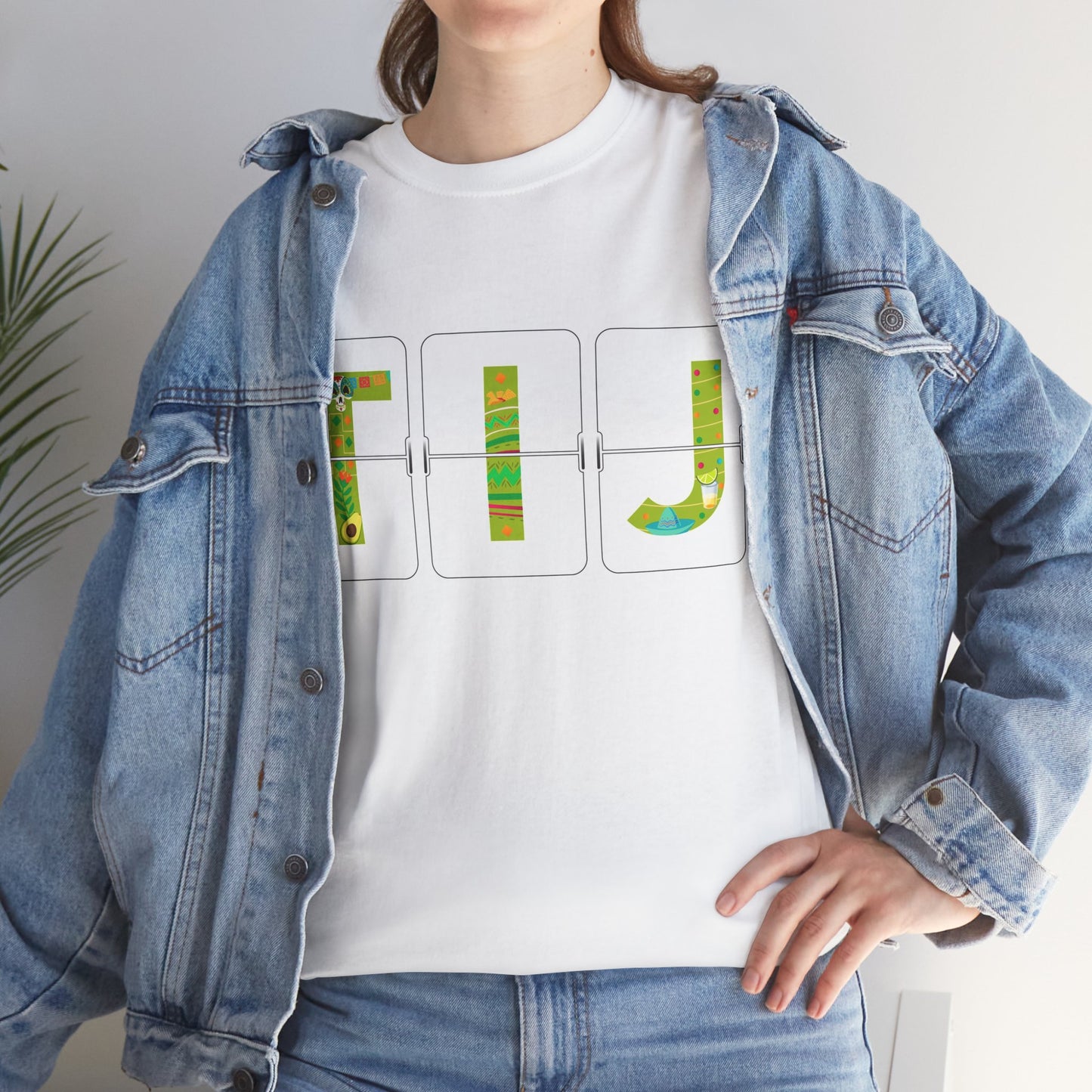 Airport Letters Codes Travel - TIJ Tijuana Mexico T-Shirt