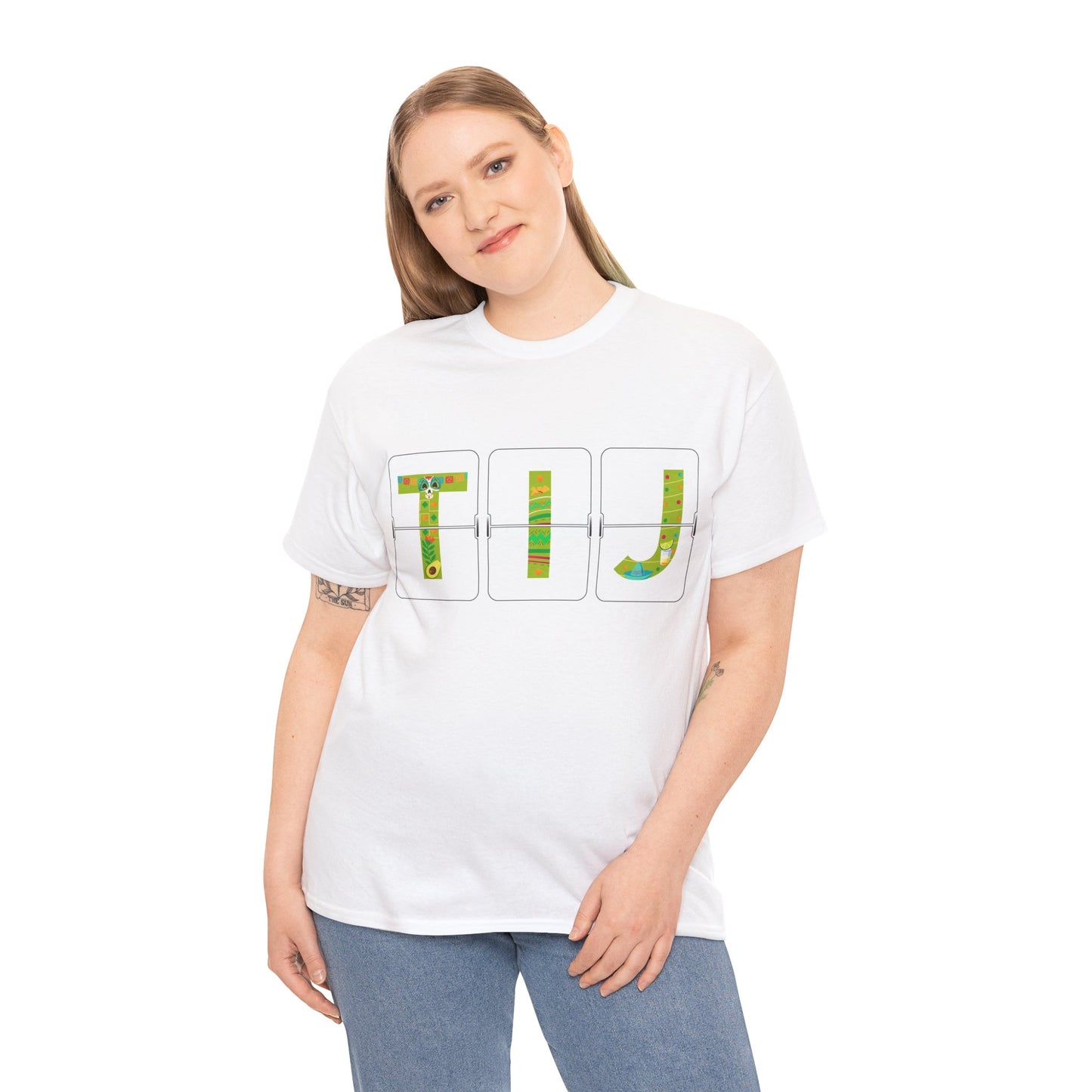 Airport Letters Codes Travel - TIJ Tijuana Mexico T-Shirt